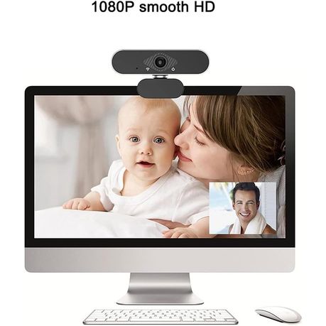1080p Autofocus Full HD USB Webcam With Built-In Mic