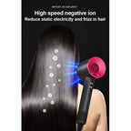 Multifunctional 5-in-1 Leafless High-Speed Hair Dryer