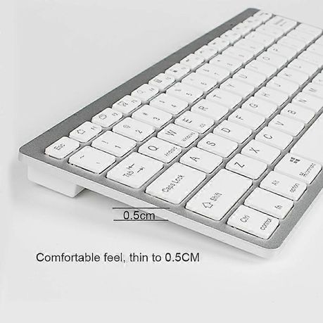 Mini Wireless Bluetooth Keyboard – Ultra-Thin Portable Keyboard