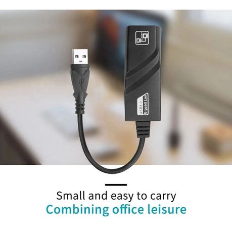 USB 3.0 to RJ45 Gigabit Ethernet Adapter 10/100/1000Mbps – USB to LAN (GC)