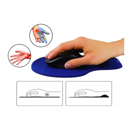 EB-103 Office Home Desk Anti-Slip Mouse Pad Gel Wrist Rest Support