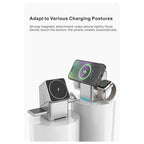 3-in-1 Magnetic Wireless Charger XW-10 – 15W Fast Charging Stand