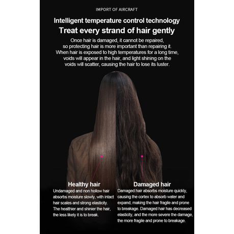 Multifunctional 5-in-1 Leafless High-Speed Hair Dryer