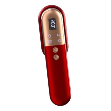 Mikuso Rechargeable Straight Hair Comb – Red