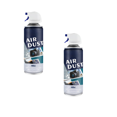 450ml Compressed Air Duster for Electronics – 2 Pack