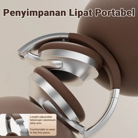 Retro Style Wireless Bluetooth Headset CXT-17 with Mic, Stereo Bass