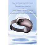 Bluetooth Eye Massager with Heat & Music – JA-E1 (Brown)