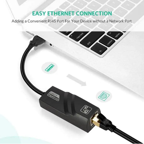USB 3.0 to RJ45 Gigabit Ethernet Adapter 10/100/1000Mbps – USB to LAN (GC)