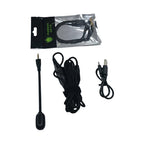 PHOINIKAS Wireless Gaming Headset Q6 – Bluetooth 5.3, 2.4GHz & Wired, Detachable Mic, 40mm Drivers