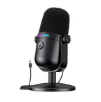 DW ONIKUMA USB Condenser RGB Gaming Microphone – Black (M830)