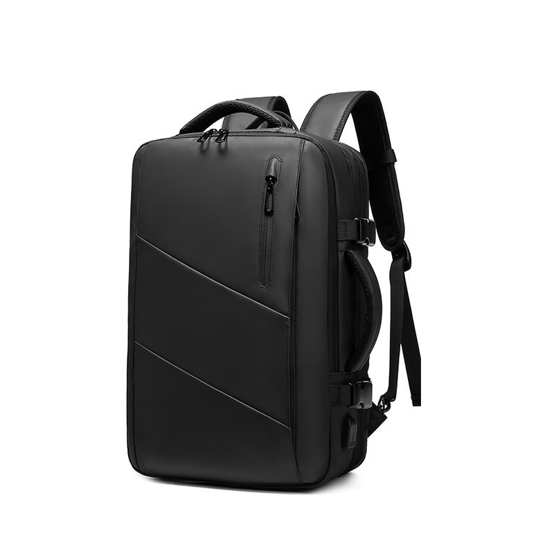 Multi-Pocket Expandable 17-Inch Laptop Backpack with USB Charging Port – B683-2