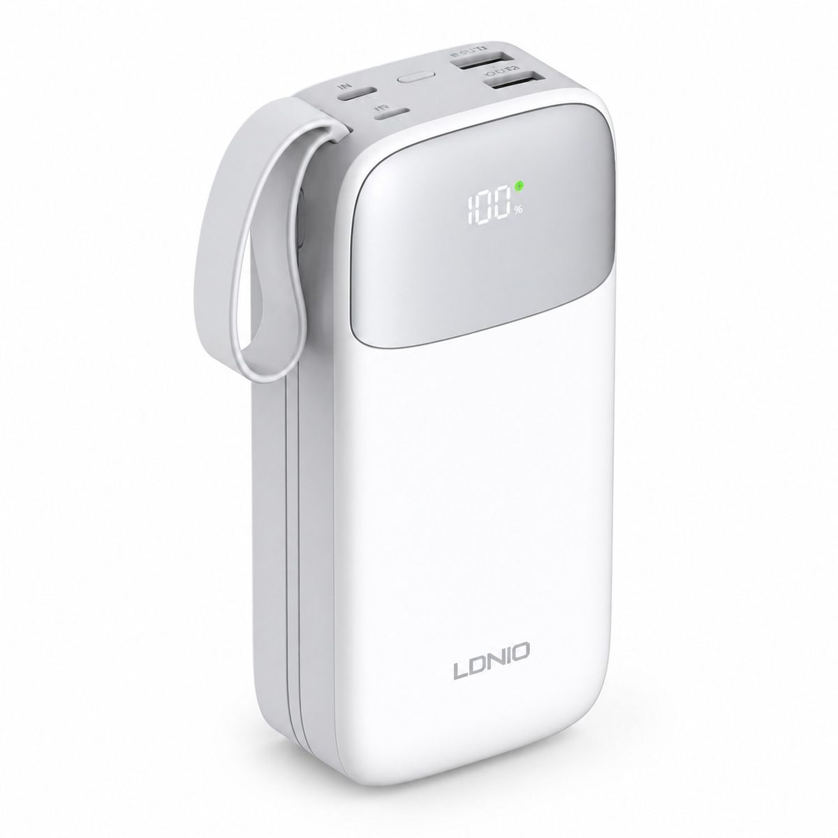 LDNIO PQ30 30,000mAh Power Bank – High-Capacity Portable Fast Charging Battery