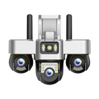 V380 Pro 3-Lens Smart 4G Security Camera - 9MP PTZ Outdoor CCTV