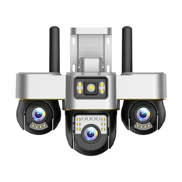 V380 Pro 3-Lens Smart 4G Security Camera - 9MP PTZ Outdoor CCTV