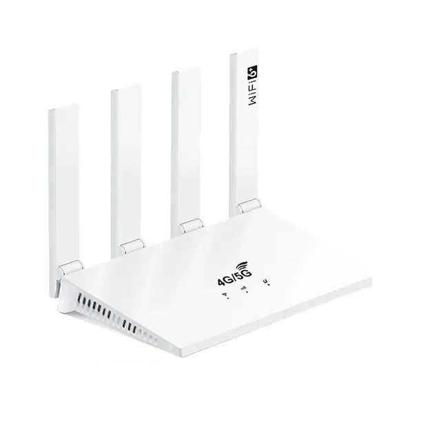 WiFi 6 300Mbps 4G LTE Router with SIM Card Slot & 4 Antennas - CPF906