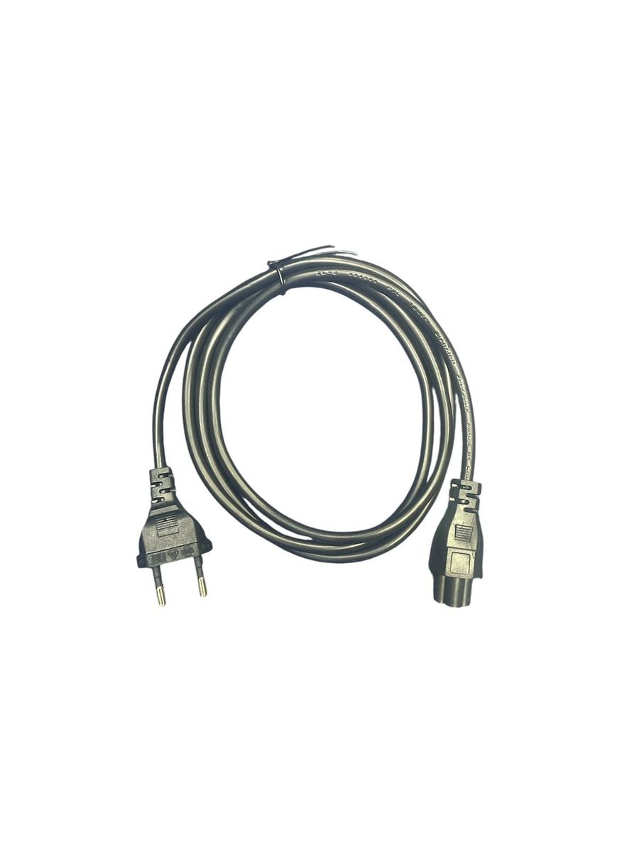 2-Pin Laptop Power Cable (Clover / Flower Type) – 1.5M SA Plug for Laptop, Charger & Printer