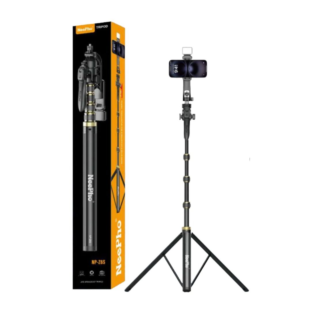 NeePho Z6S 3-in-1 Tripod / Selfie Stick with Wireless Remote