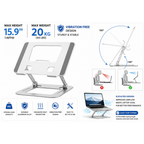 Laptop Stand V5.1 Adjustable Foldable Ergonomic Laptop Riser Stand