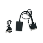 VGA to HDMI Adapter with Audio – Full HD 1080P Plug & Play