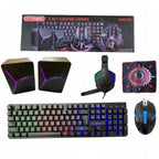GM505 5-in-1 RGB Gaming Combo - Keyboard, Mouse, Headset, Speakers & Mouse Pad