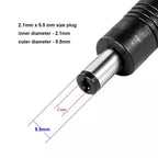 DC Power Extension Cable Male to Female 5.5mm x 2.1mm – 10 Metres