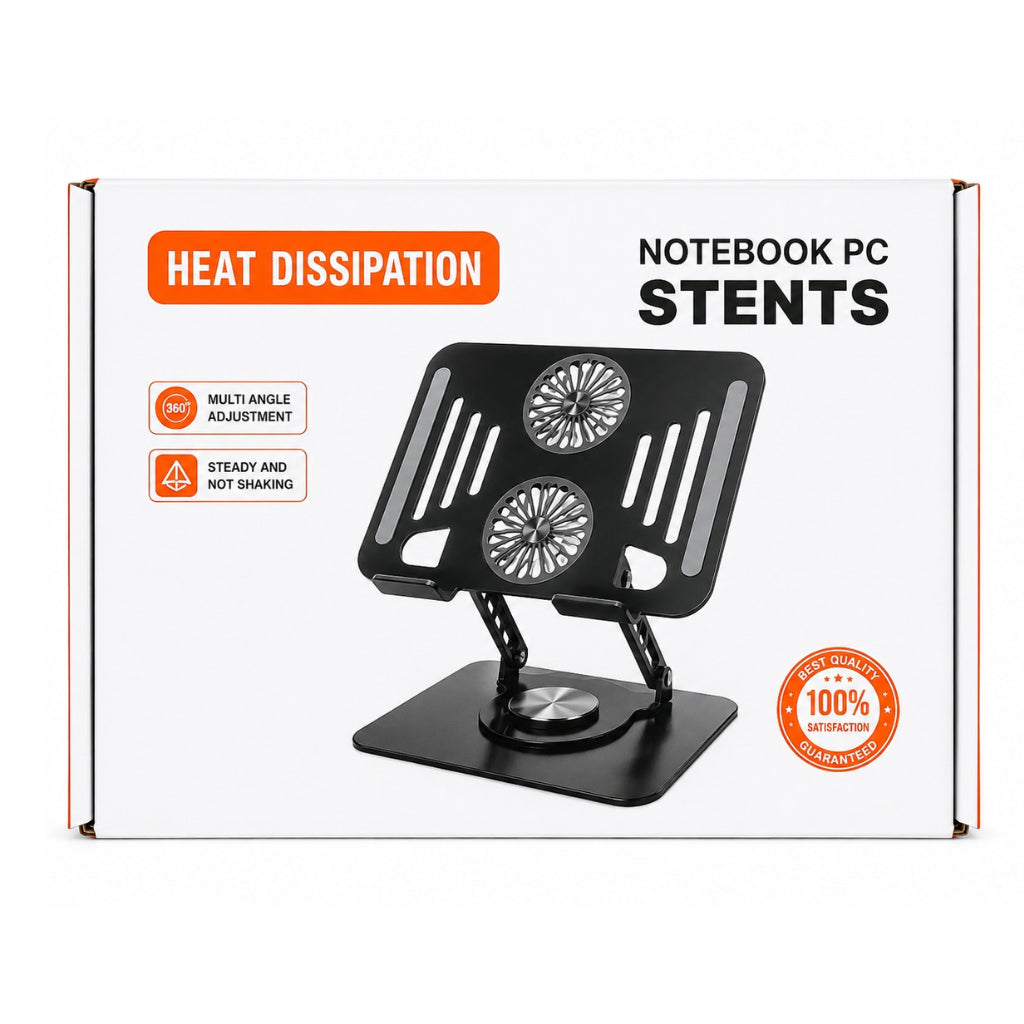 286 Notebook PC Stand – 360° Rotating Ergonomic Laptop Stand