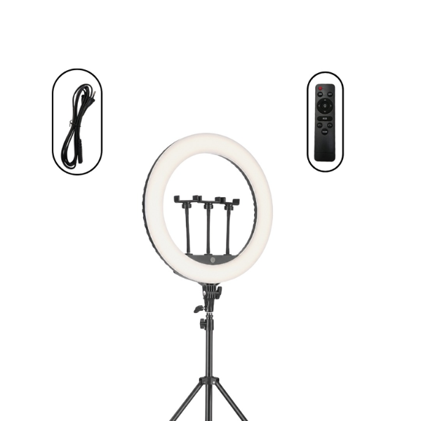 18" LED Ring Light 45cm – Dimmable Fill Light for Photo & Video – MF-18