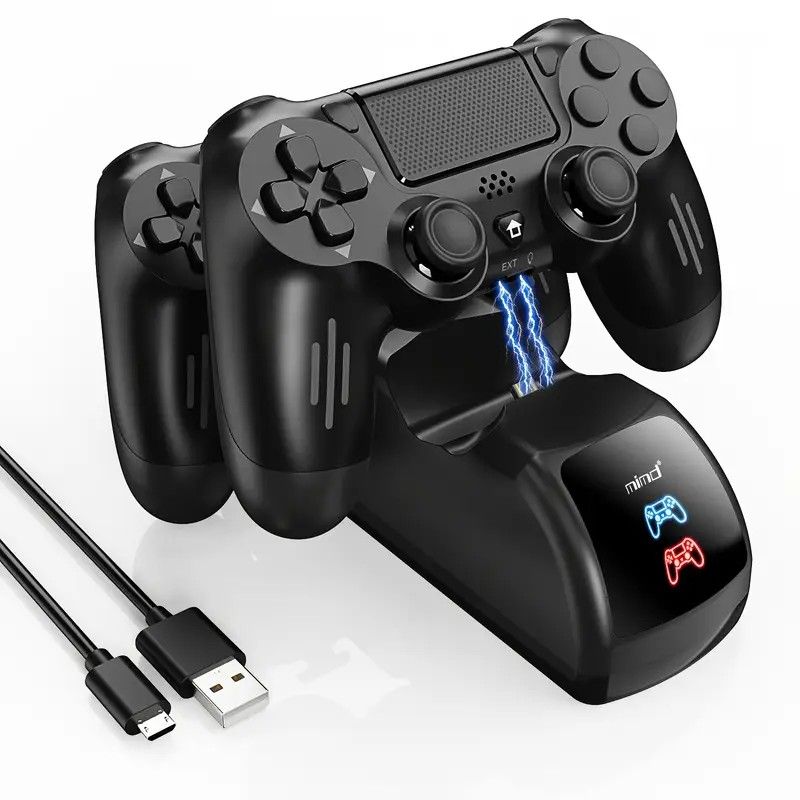 DOBE TP4-889 Dual Charging Dock Station for PS4 Controllers