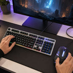 Mikuso XKM-02 Ergotex Gaming Keyboard & Mouse Combo USB Wired