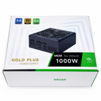 MGM Gaming 1000W 80 Plus Gold Full Modular ATX 3.0 PCIe 5.0 Power Supply (PSU)
