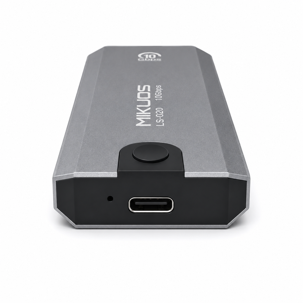 Mikuso ECS-023 Portable M.2 NVMe SSD Enclosure - USB Type-C