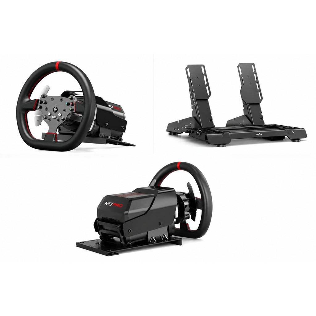 PXN V10 Ultra Racing Steering Wheel & Pedal Simulator Gaming Set