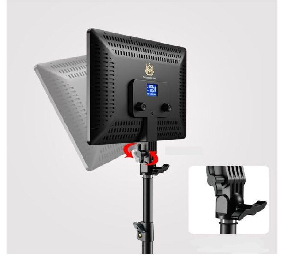 A118 18-Inch LED Continuous Video & Photography Light with 2m Stand & Remote