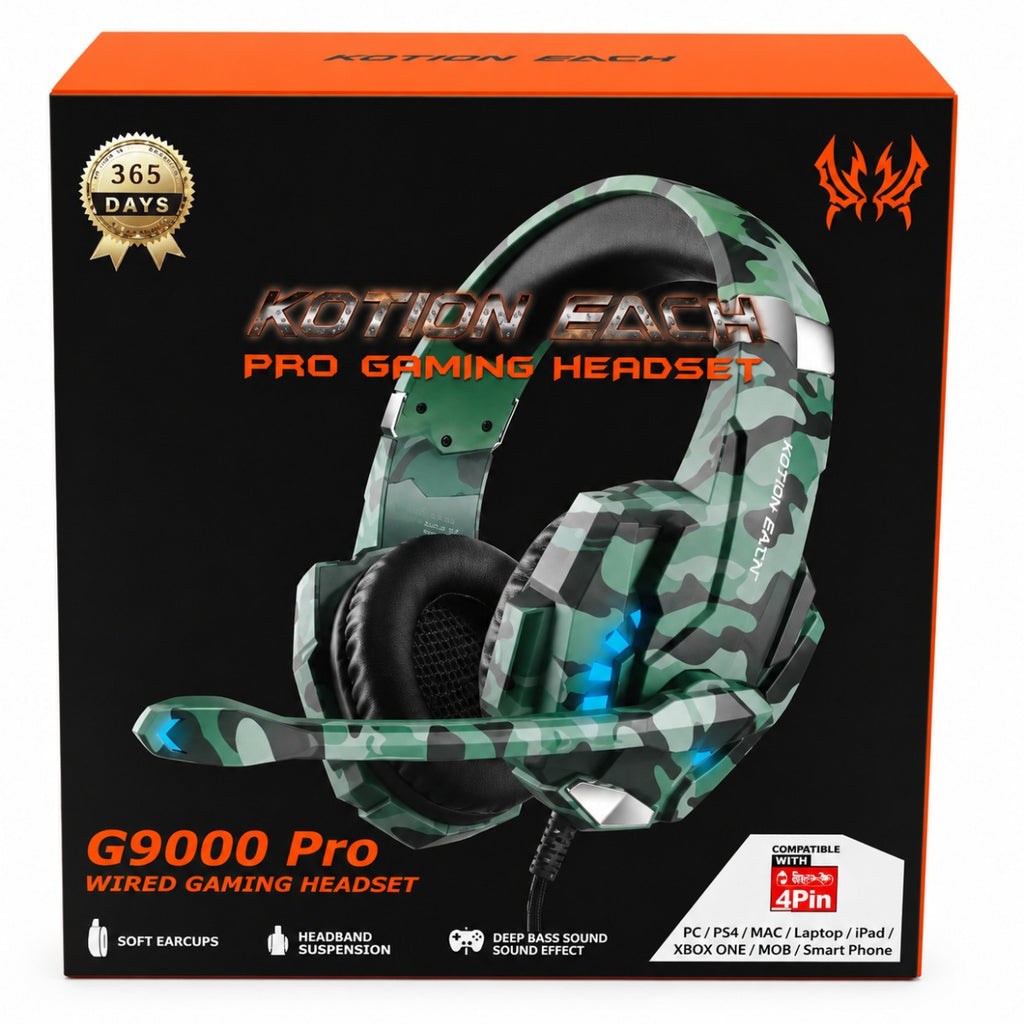 Kotion Each Pro Gaming Headset 3.5mm with Microphone