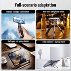 DW E05 Multi-purpose Travel Portable Magnetic Stand – 5-in-1 Foldable Laptop, Phone & Tablet Stand