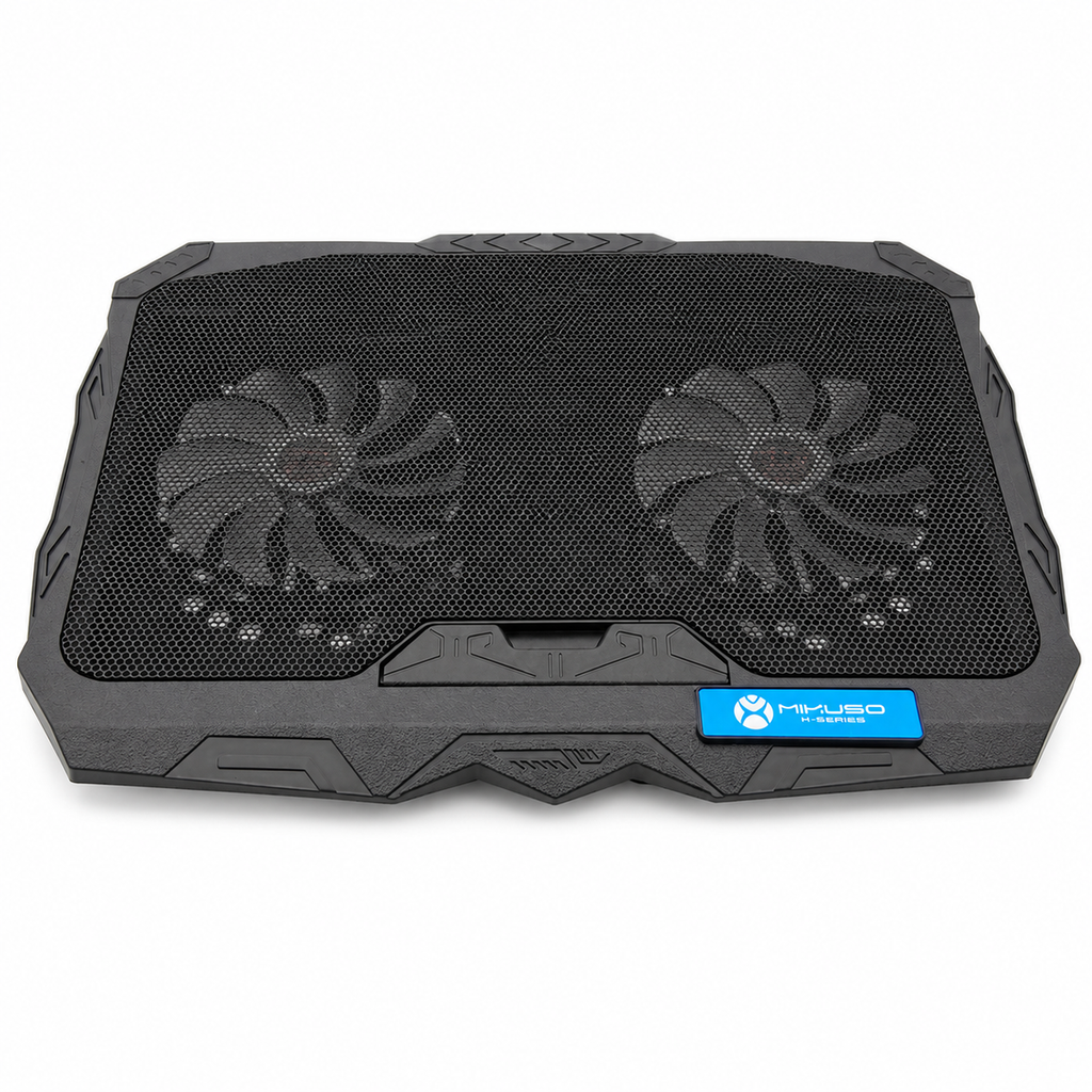 Mikuso Hurricane-4 XF-130 X-Series Notebook Cooling Pad with 4 Fans- 17-Inch