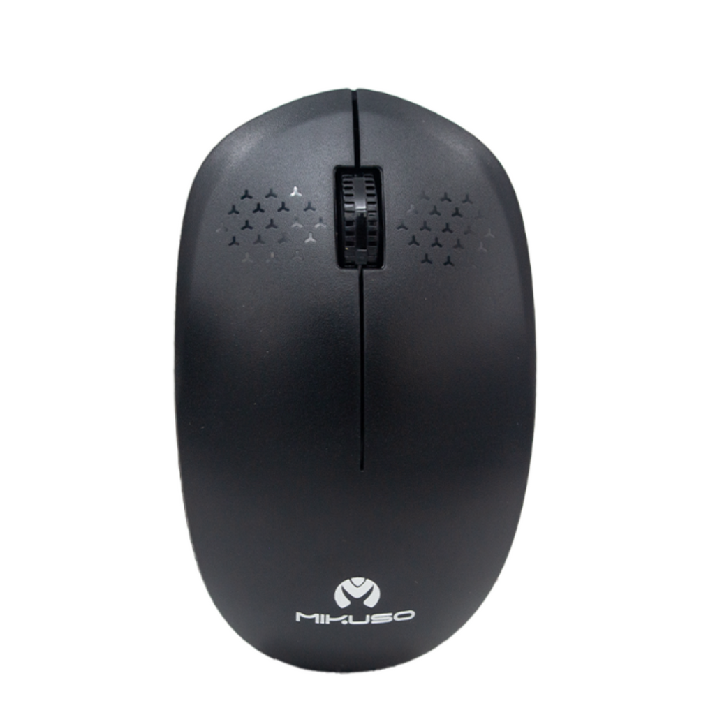 Mikuso MOS-W080 Wireless Mouse - 1200 DPI Optical USB Mouse with Nano Receiver