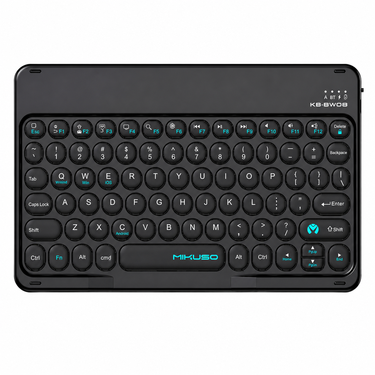 Mikuso KB-BW08 Rechargeable Bluetooth & Wireless Keyboard