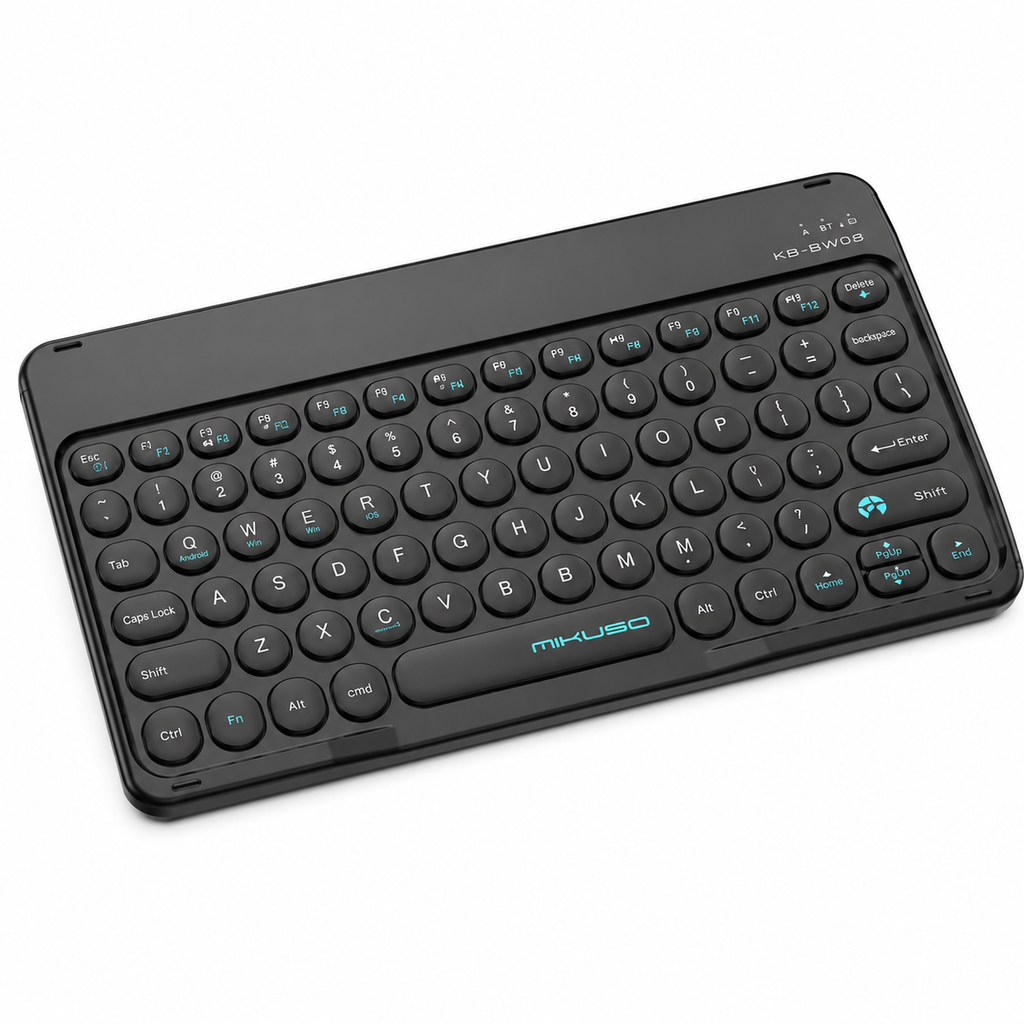 Mikuso KB-BW08 Rechargeable Bluetooth & Wireless Keyboard