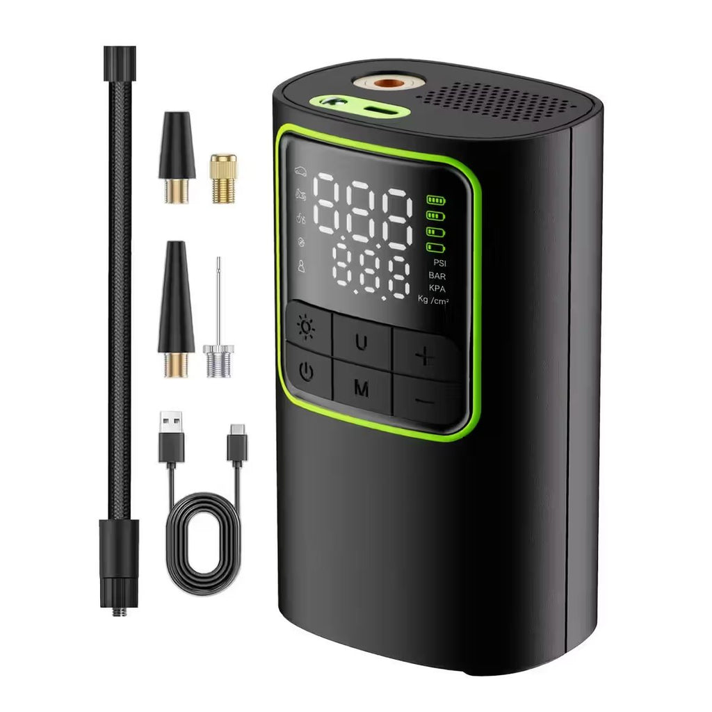 DW Rechargeable Smart Electric Air Pump – Black (T50)