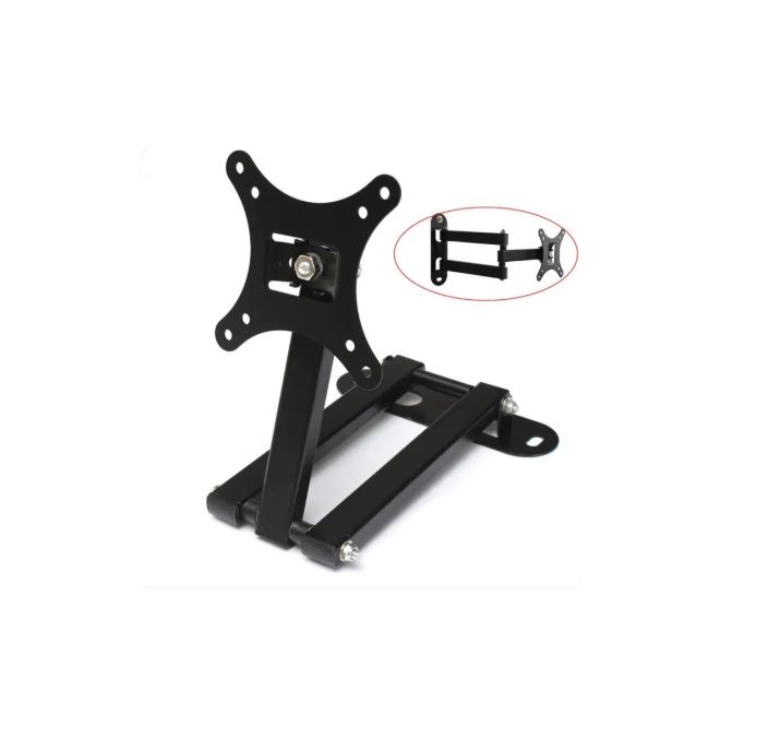 DW X-100 TV Wall Mount Bracket for 10–26 Inch TVs (VESA 100x100, Tilt & Swivel)