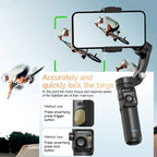 DW Handheld Gimbal Stabilizer with AI Face & Object Tracking – M03