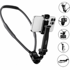 NeePho NP-G2 Camera & Smartphone Neck Mount – Hands-Free POV Vlogging Bracket