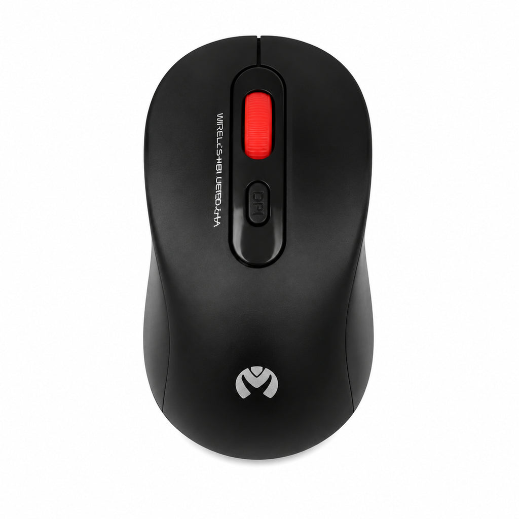 Mikuso W115 Wireless Bluetooth Mouse - Silent Click Dual-Mode Mouse with USB Receiver