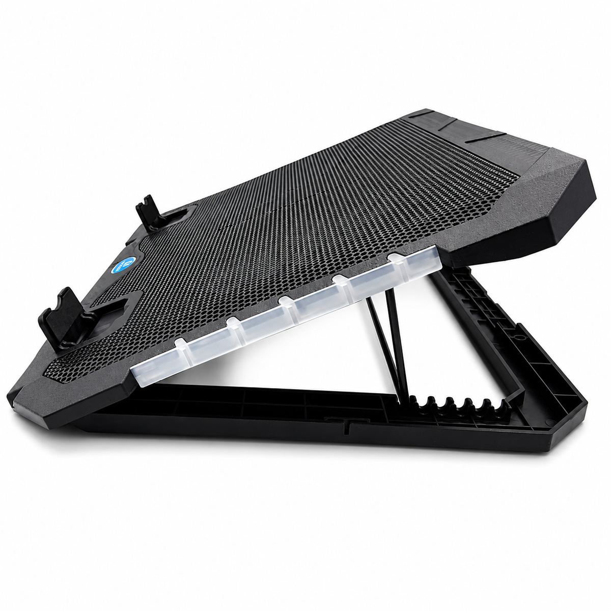 Mikuso NCP-218 Mianw-2 RGB Laptop Cooling Pad with Dual Fans for Up to 17-Inch Laptops