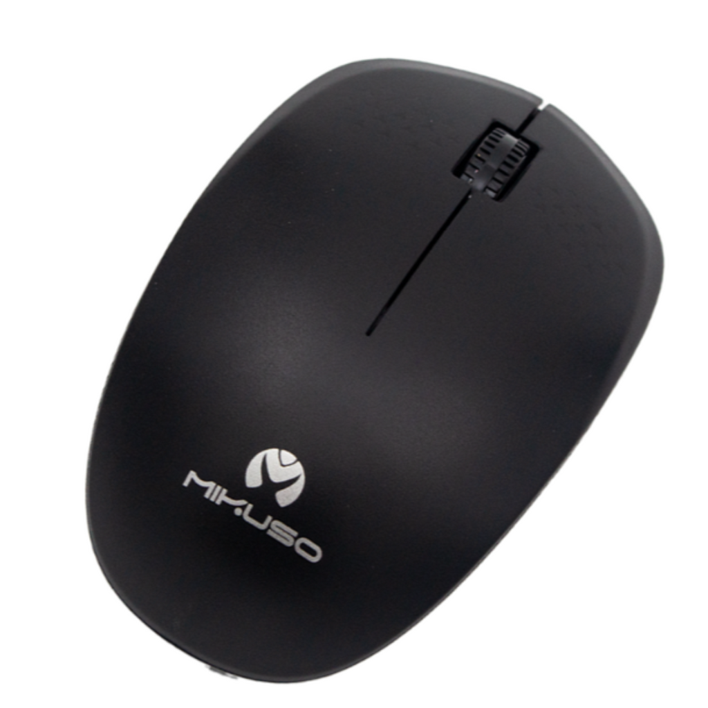 Mikuso MOS-W080 Wireless Mouse - 1200 DPI Optical USB Mouse with Nano Receiver