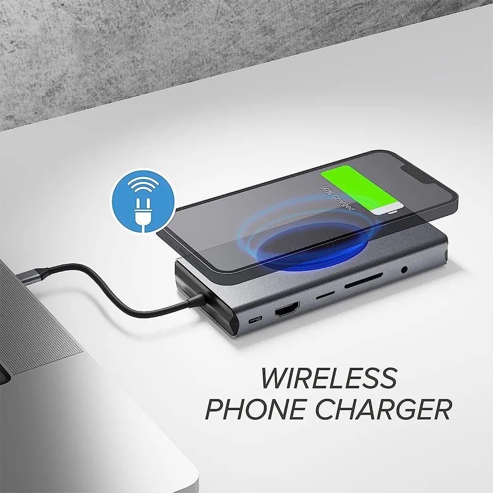 13-in-1 Type-C Docking Station Hub Adapter