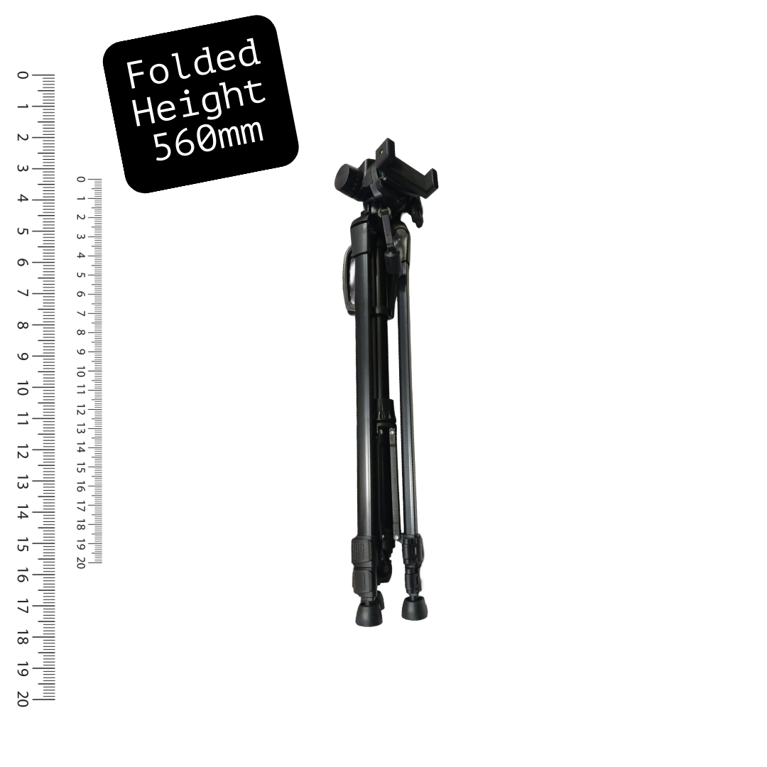 WT-3520 Lightweight Aluminium Tripod for Cameras & Phones with Carry Case