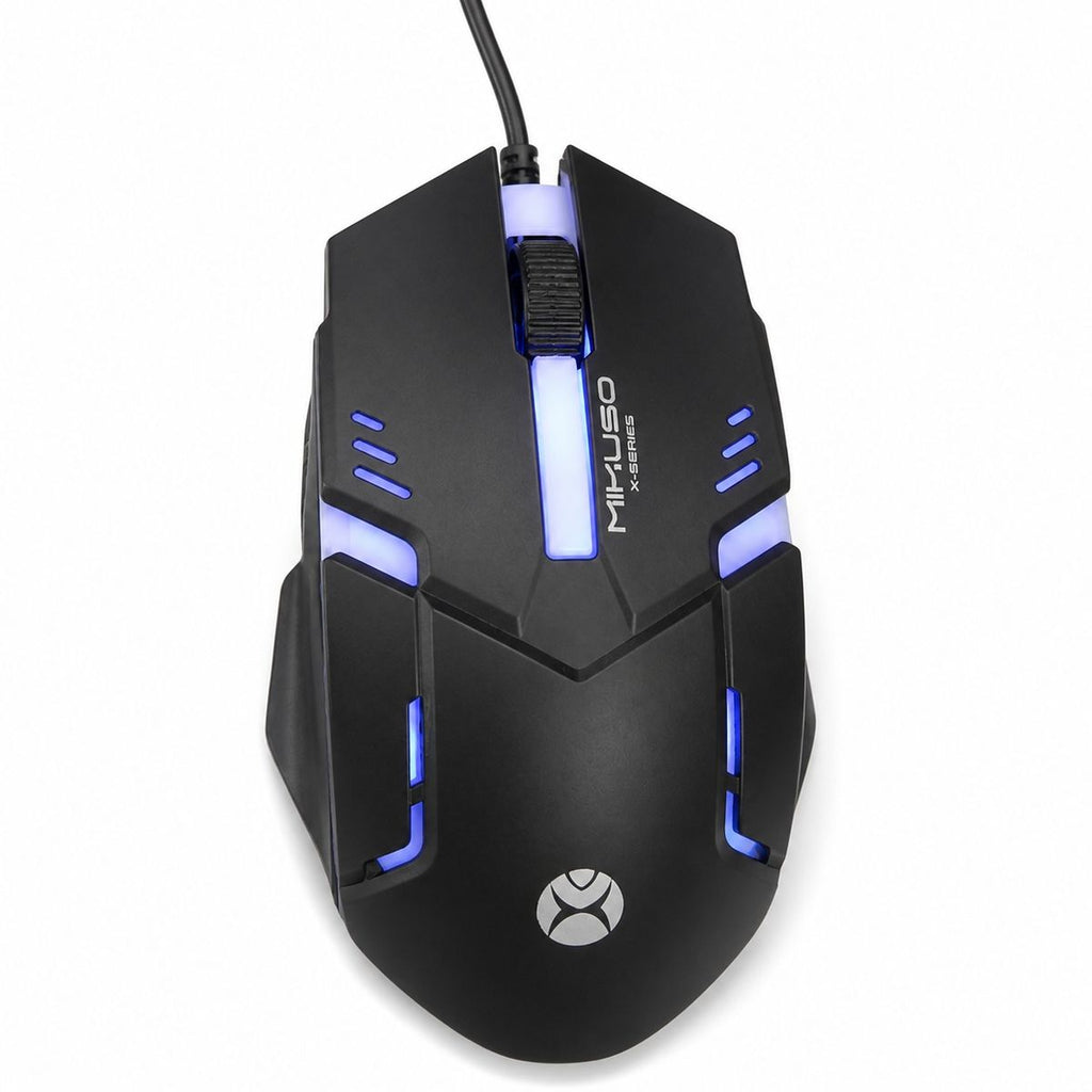 Mikuso XKM-02 Ergotex Gaming Keyboard & Mouse Combo USB Wired