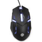 Mikuso XKM-02 Ergotex Gaming Keyboard & Mouse Combo USB Wired